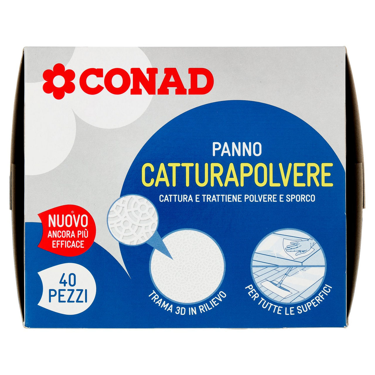 CONAD Panno Catturapolvere 40 pz