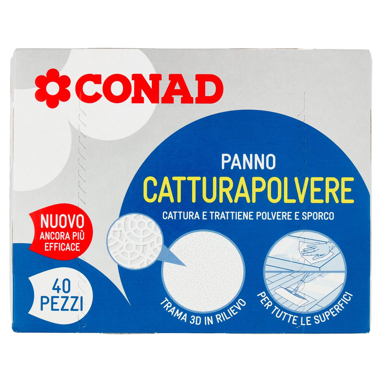 CONAD Panno Catturapolvere 40 pz
