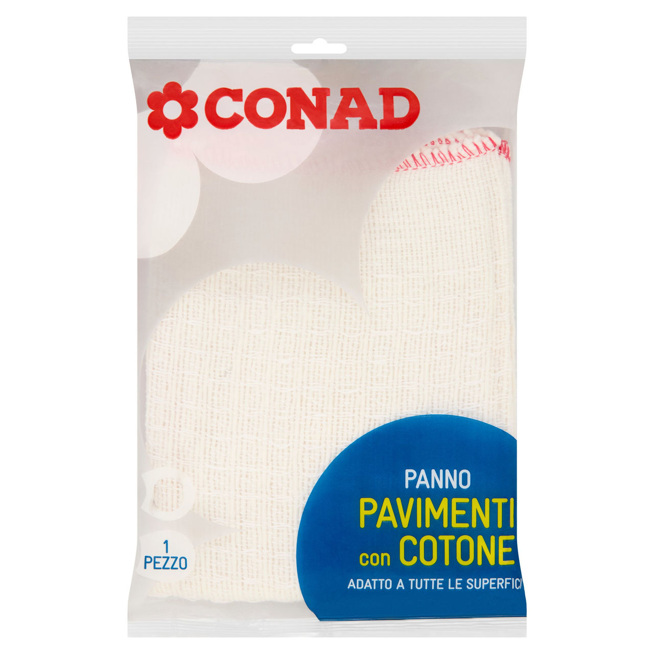 CONAD Panno Pavimenti con Cotone 1 pz