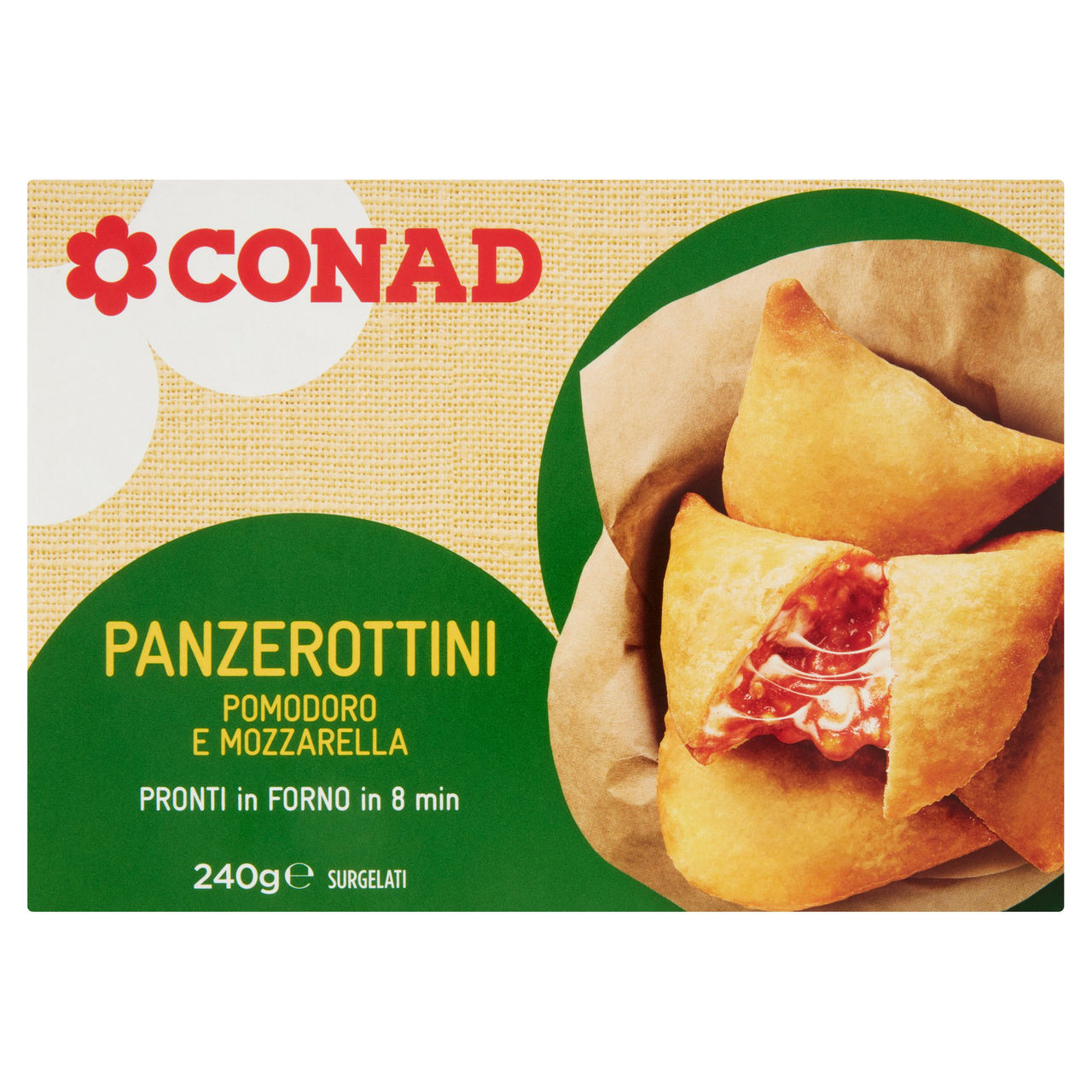 Panzerottini Pomodoro e Mozzarella Conad