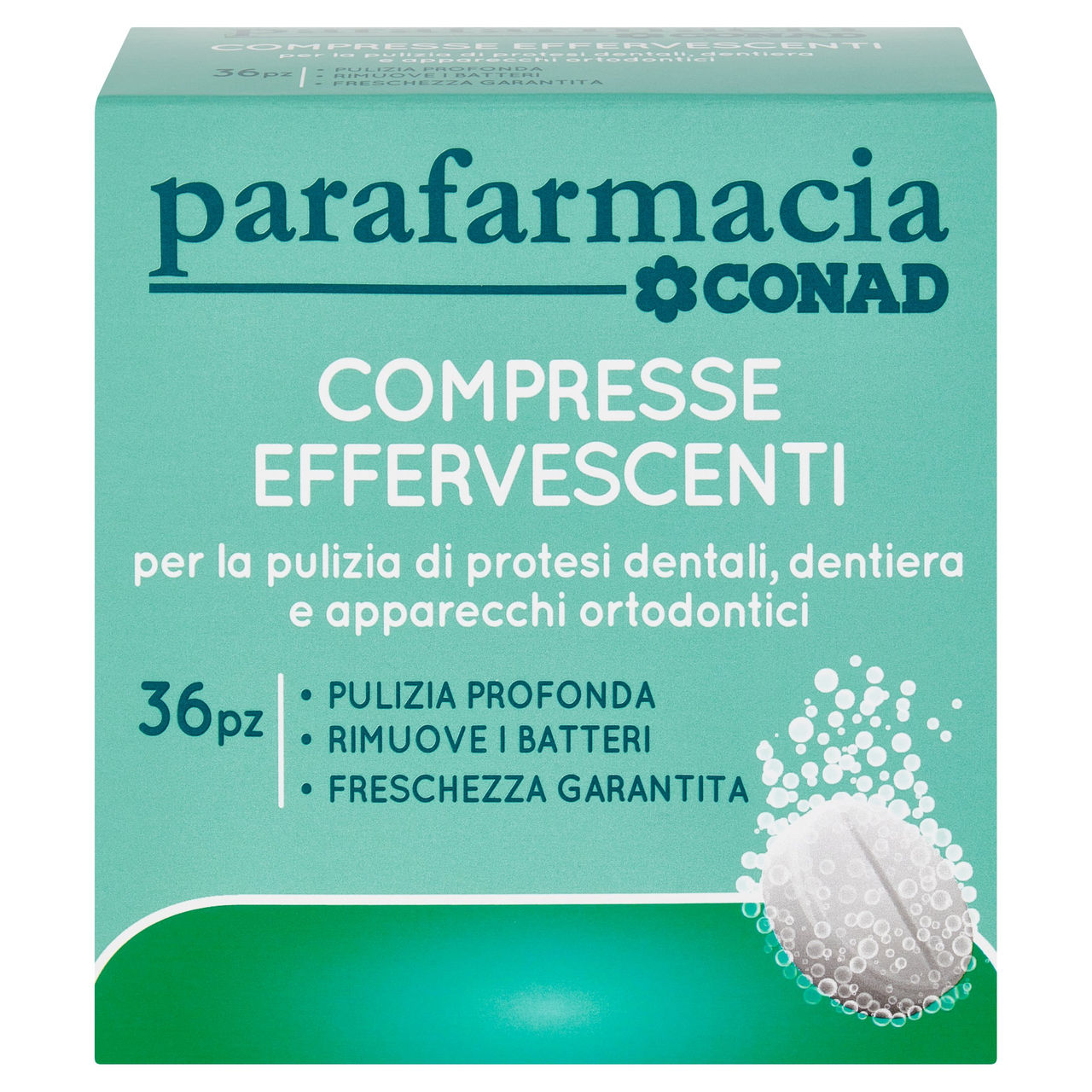 CONAD Parafarmacia Compresse Effervescenti 36 x 2,1 g