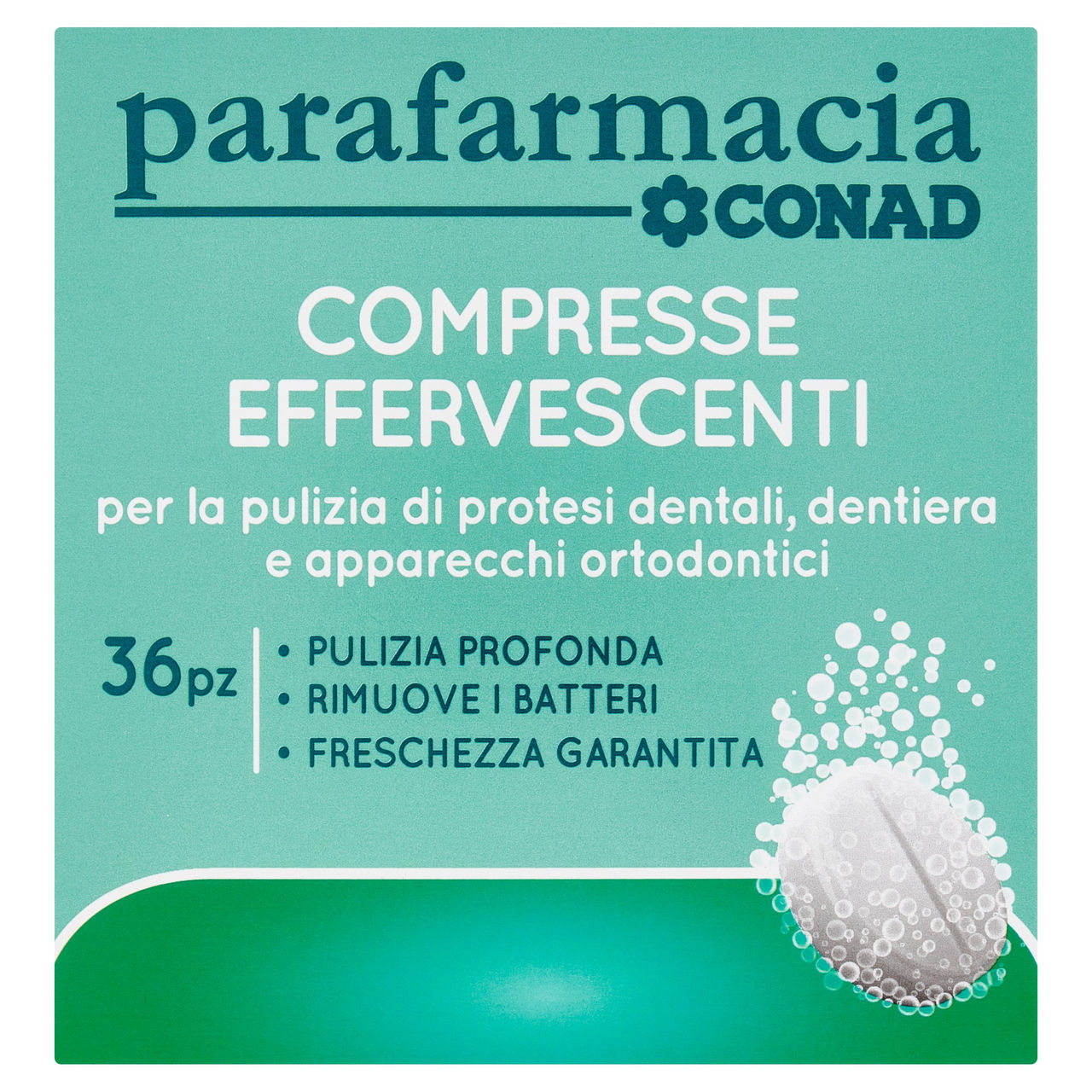 CONAD Parafarmacia Compresse Effervescenti 36 x 2,1 g