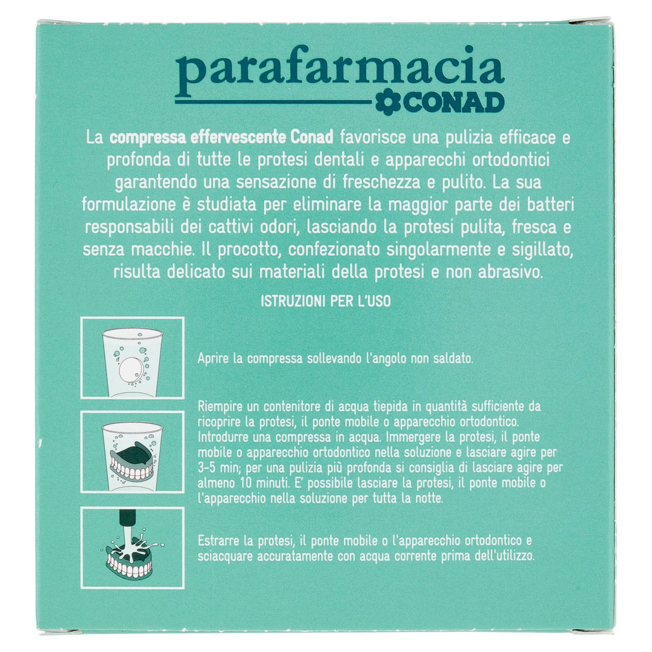 CONAD Parafarmacia Compresse Effervescenti 36 x 2,1 g