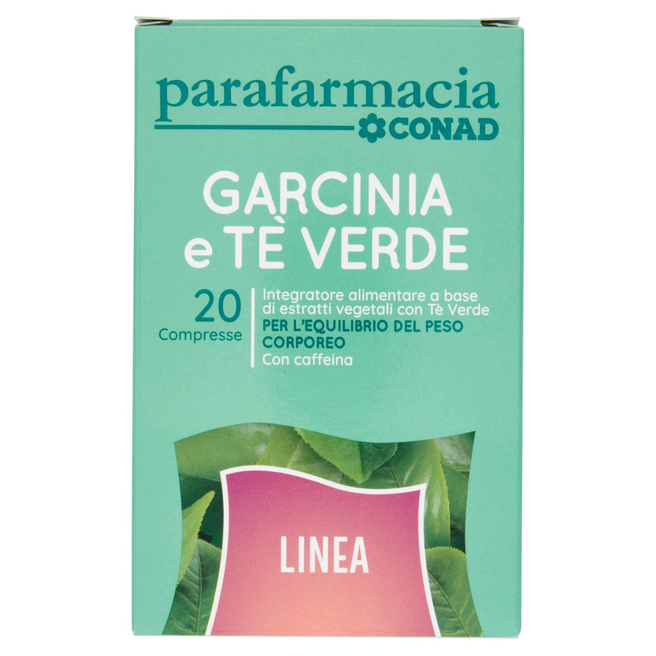 CONAD Parafarmacia Garcinia e Tè Verde 20 Compresse 22 g