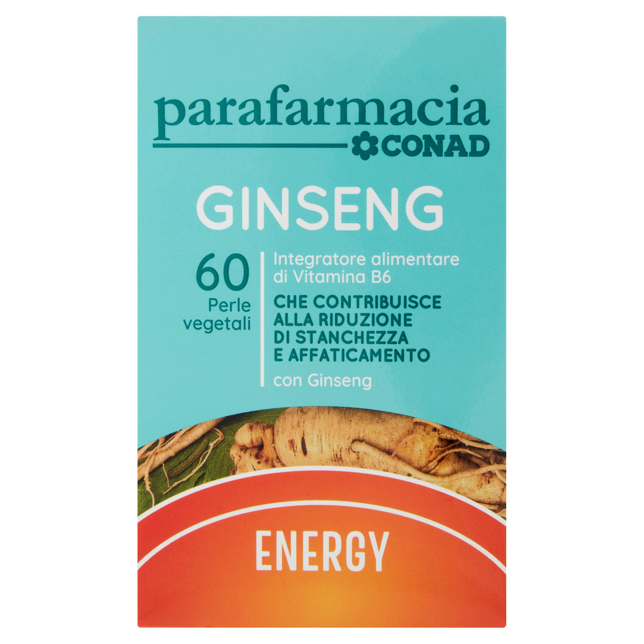 CONAD Parafarmacia Ginseng 60 Perle vegetali 19,2 g