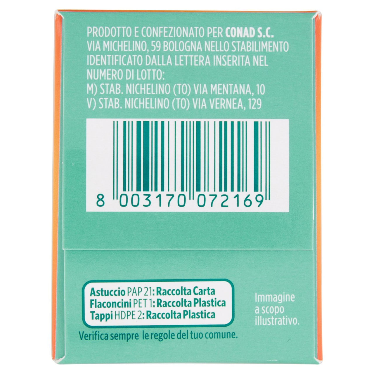 CONAD Parafarmacia Pappa Reale Fresca 10 Flaconcini 150 ml