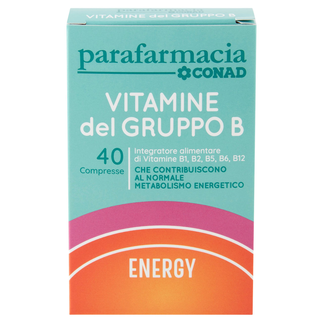 CONAD Parafarmacia Vitamine del Gruppo B 40 Compresse 20,6 g