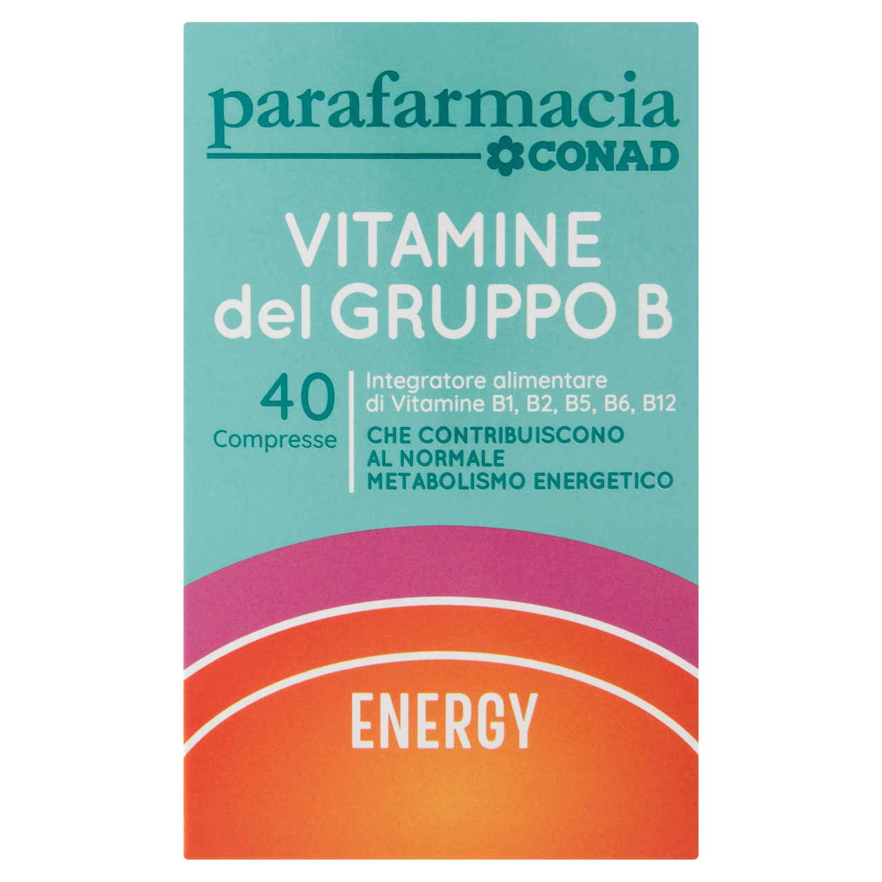 CONAD Parafarmacia Vitamine del Gruppo B 40 Compresse 20,6 g