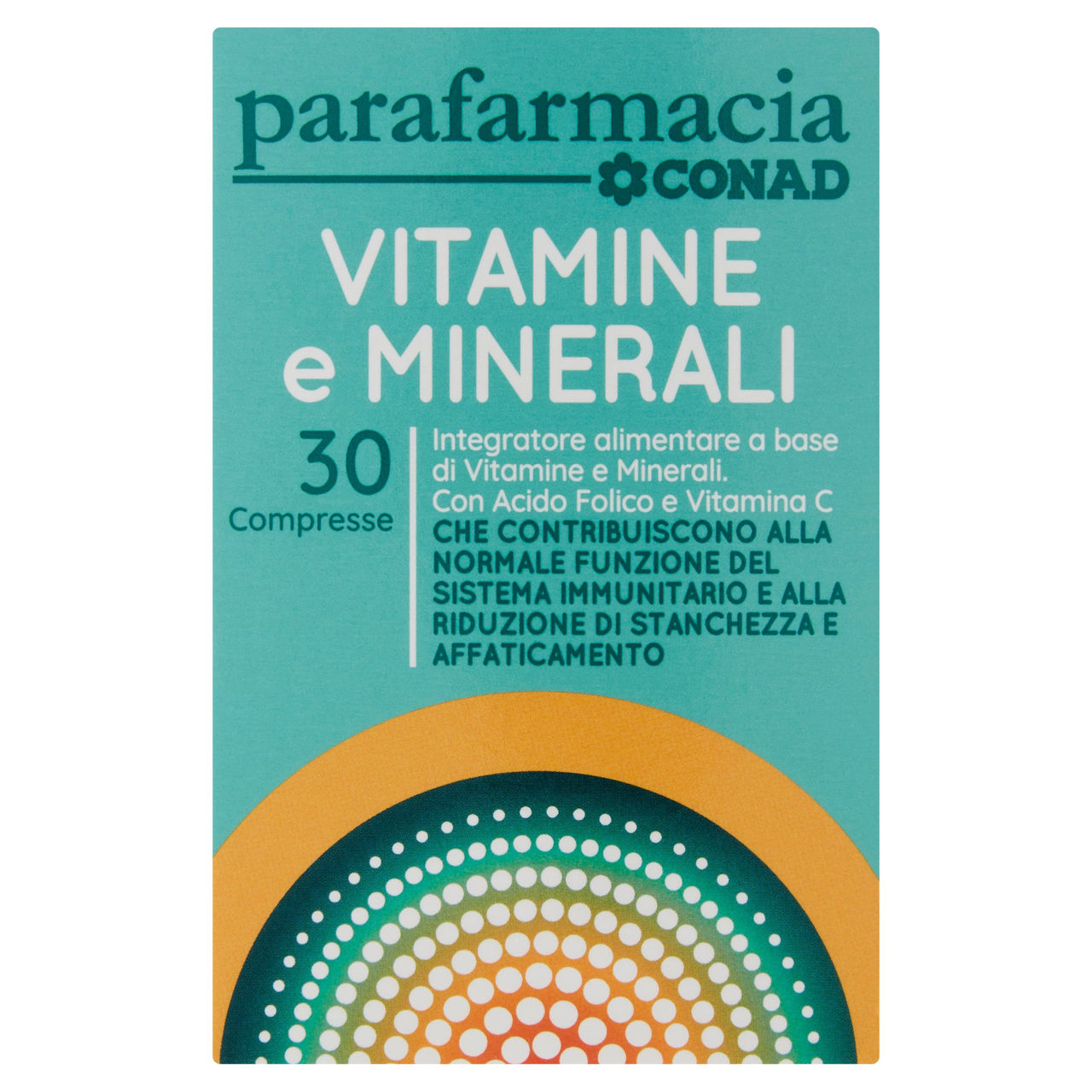 CONAD Parafarmacia Vitamine e Minerali 30 Compresse 37,08 g