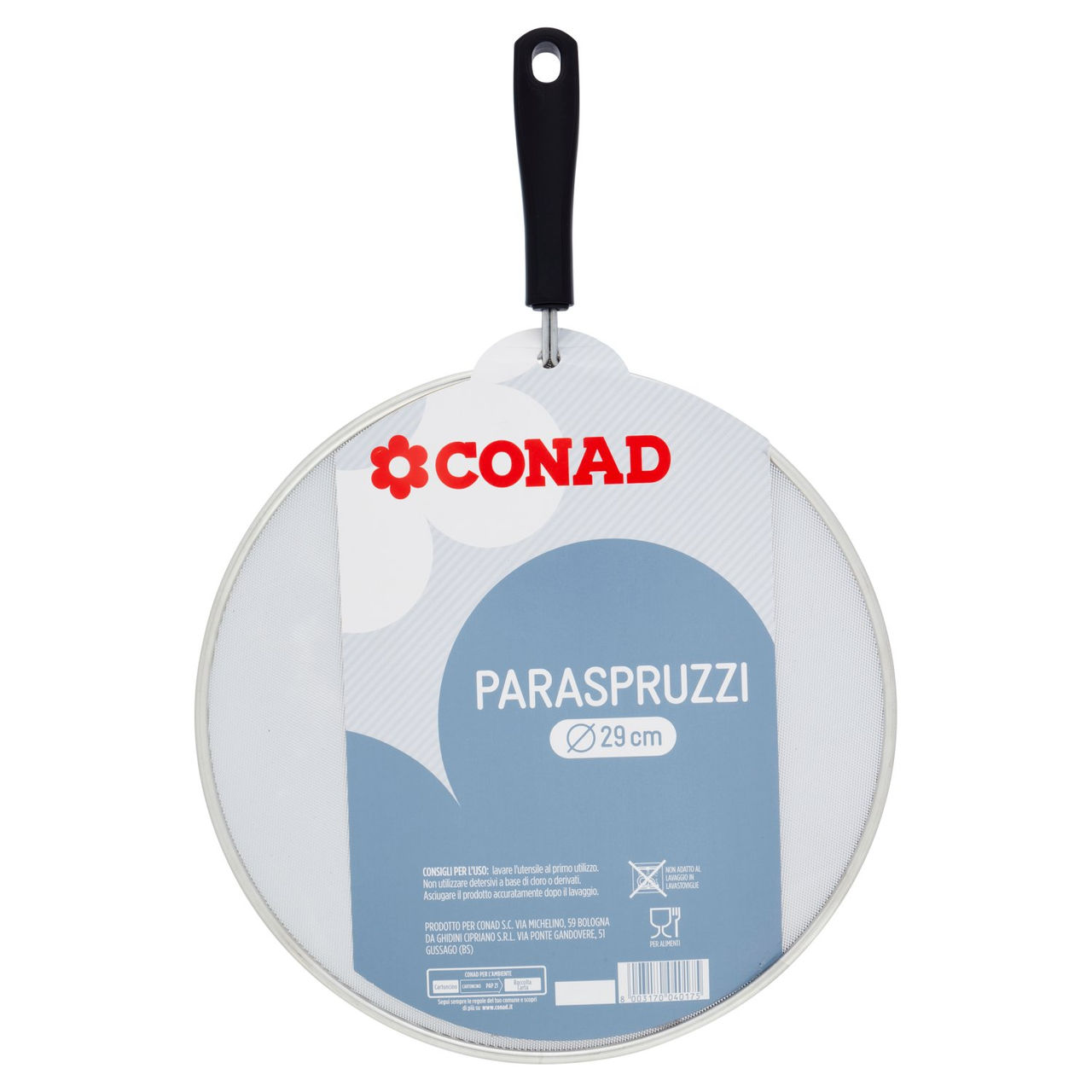 CONAD Paraspruzzi Ø 29 cm