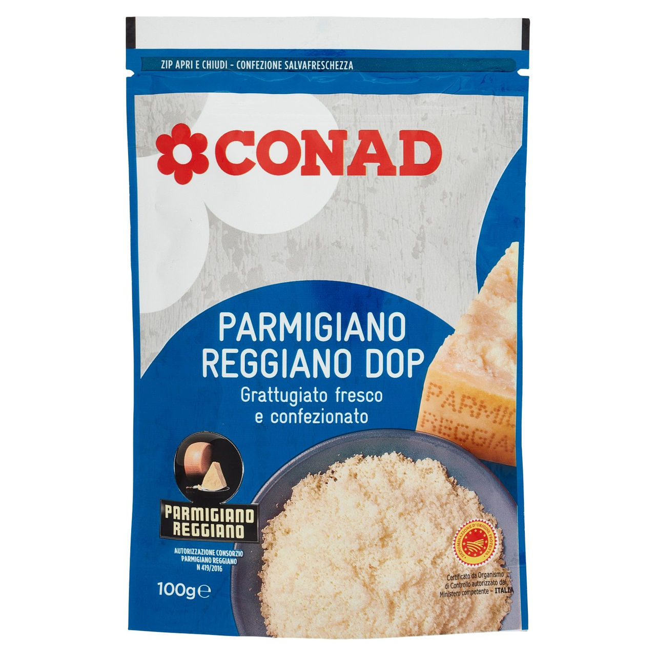 Parmigiano Reggiano DOP 100 g Conad