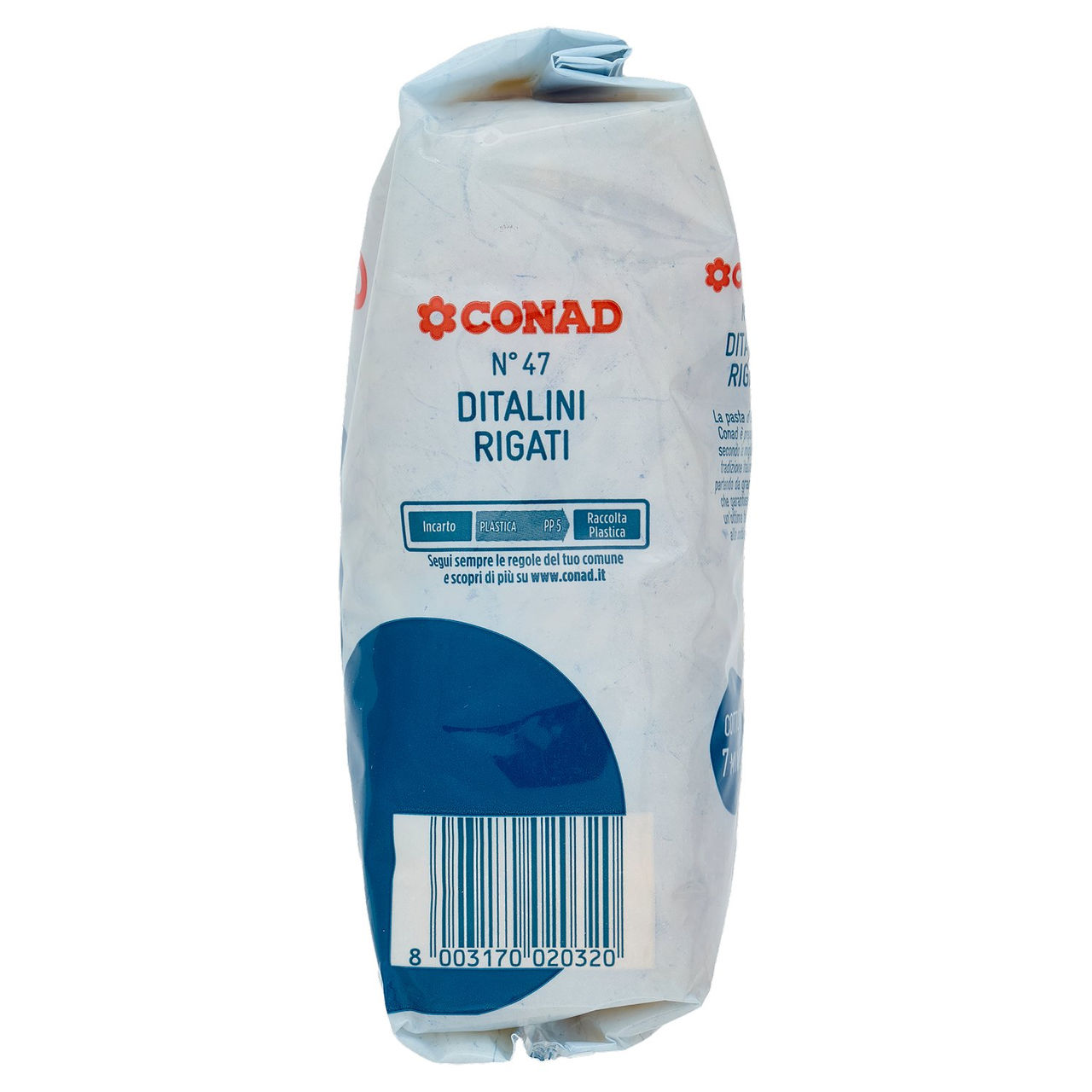 Ditalini Rigati 500 g Conad in vendita online