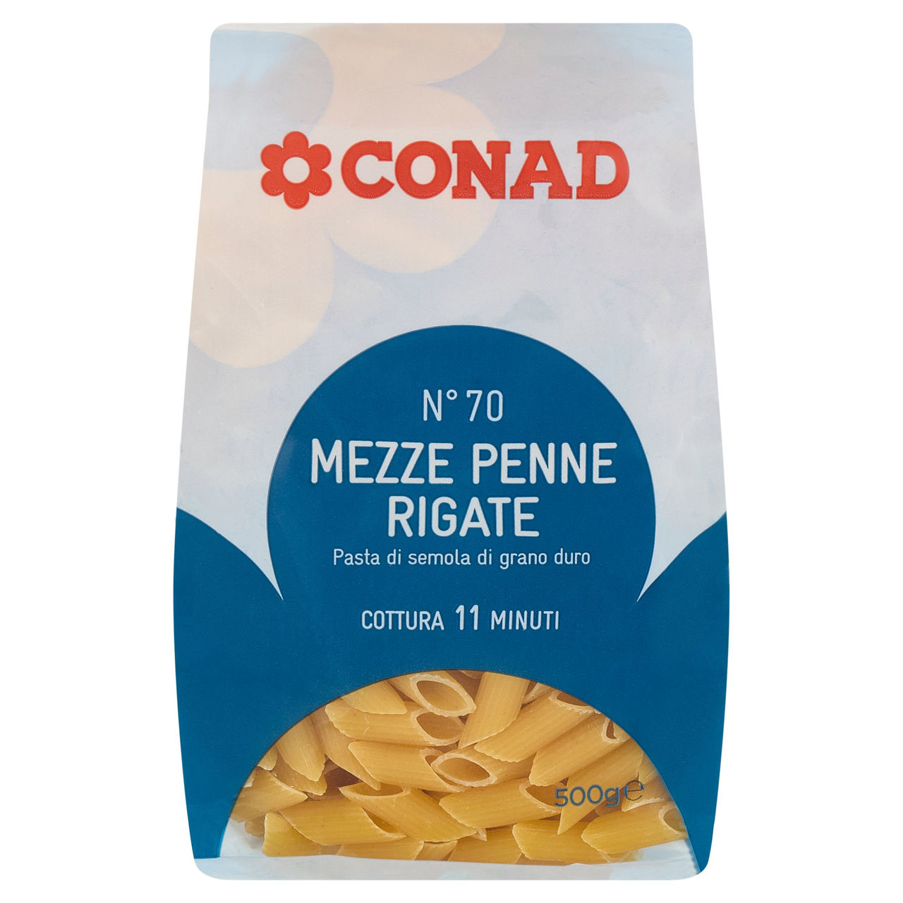 Mezze Penne Rigate 500 g Conad in vendita online
