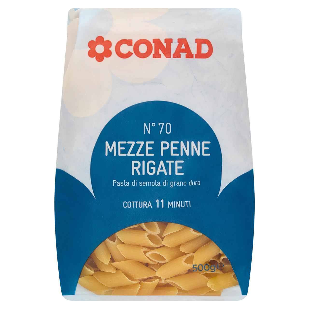 Mezze Penne Rigate 500 g Conad in vendita online