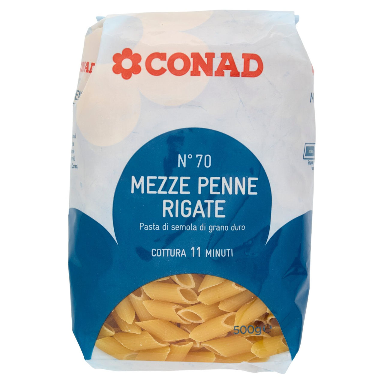 Mezze Penne Rigate 500 g Conad in vendita online