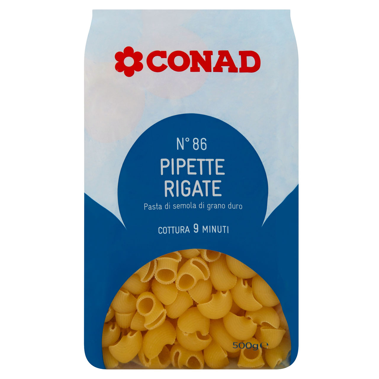 Pipette Rigate 500 g Conad in vendita online