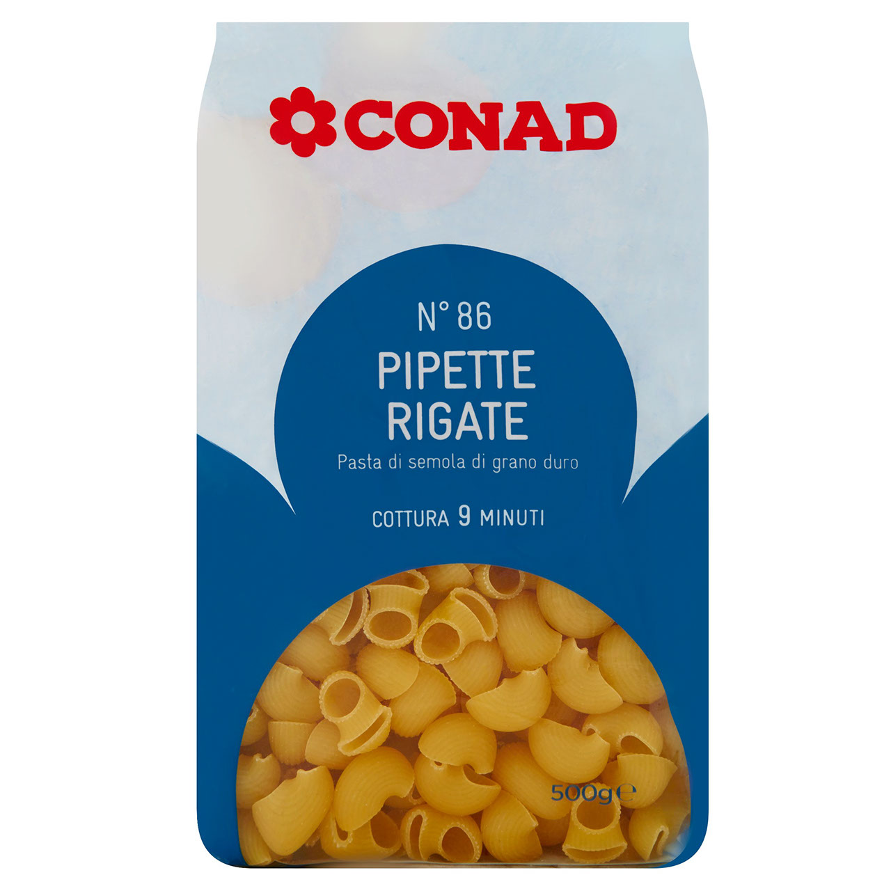 Pipette Rigate 500 g Conad in vendita online