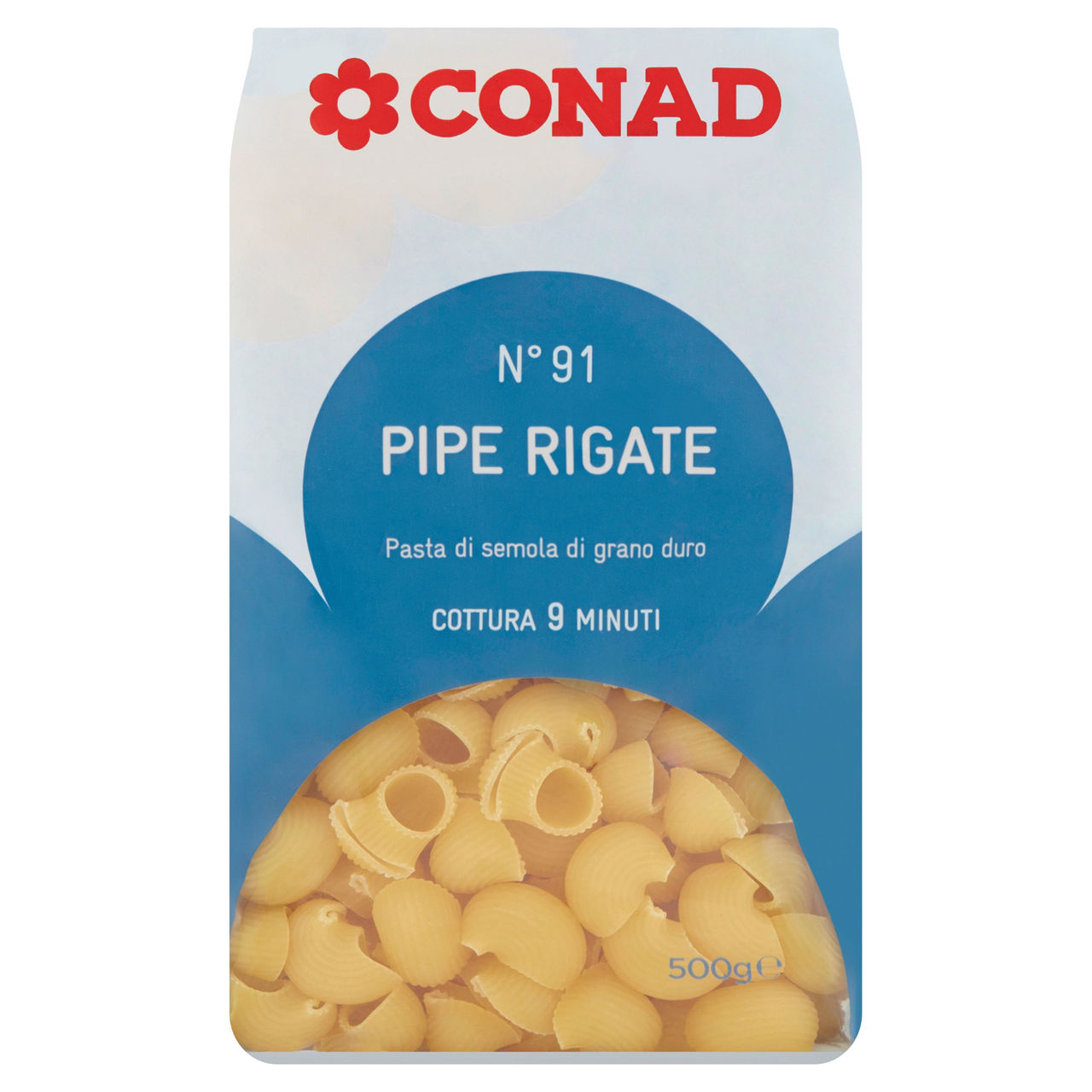 Pipe Rigate 500 g Conad in vendita online