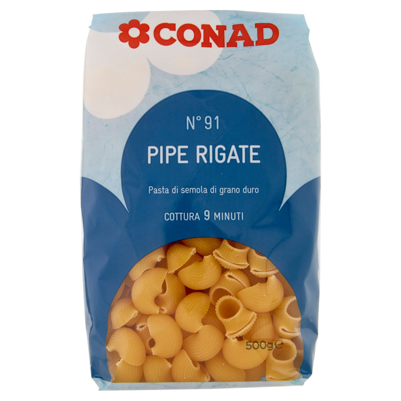 Pipe Rigate 500 g Conad in vendita online