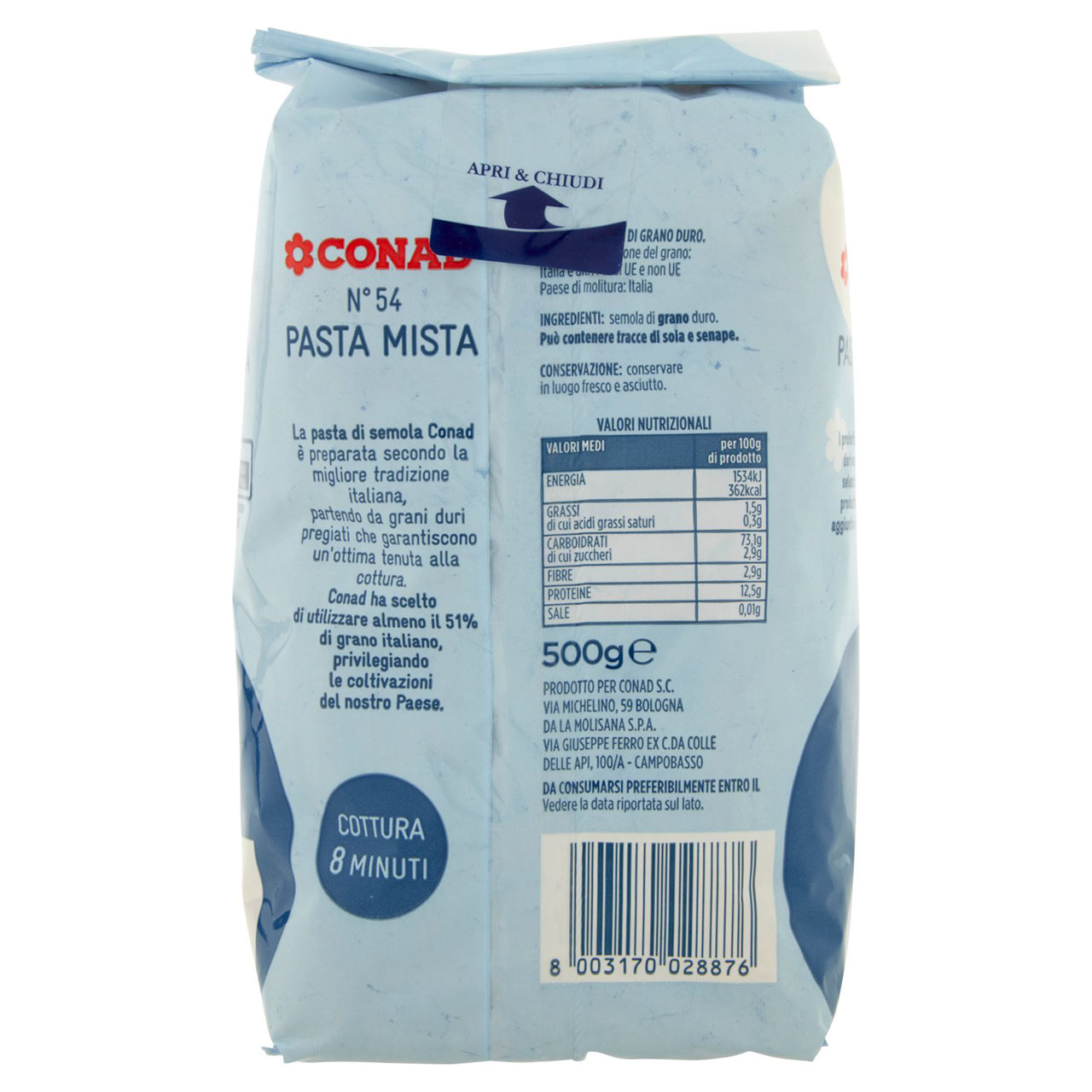 Pasta Mista 500 g Conad in vendita online