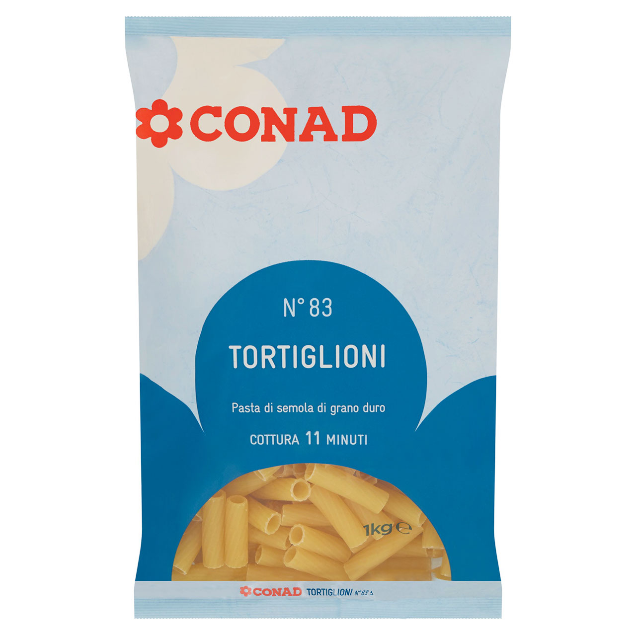 CONAD - Tortiglioni di semola di grano duro 1 kg