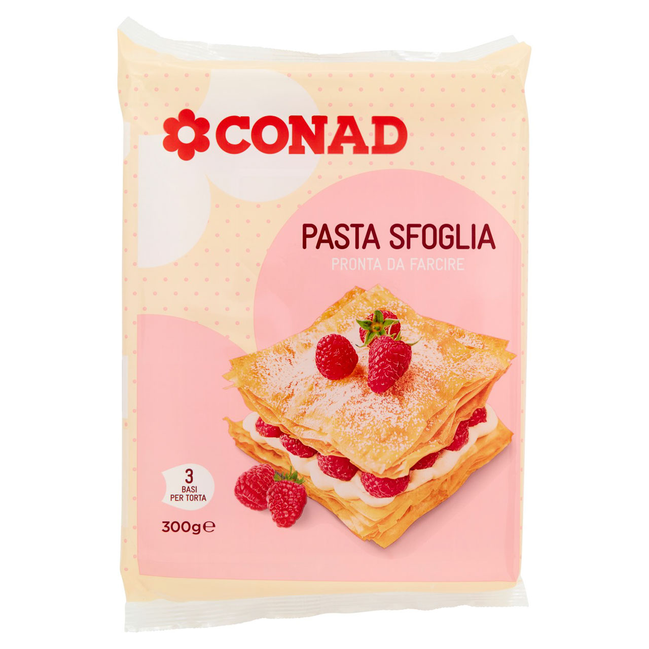 Pasta Sfoglia 300 g Conad in vendita online