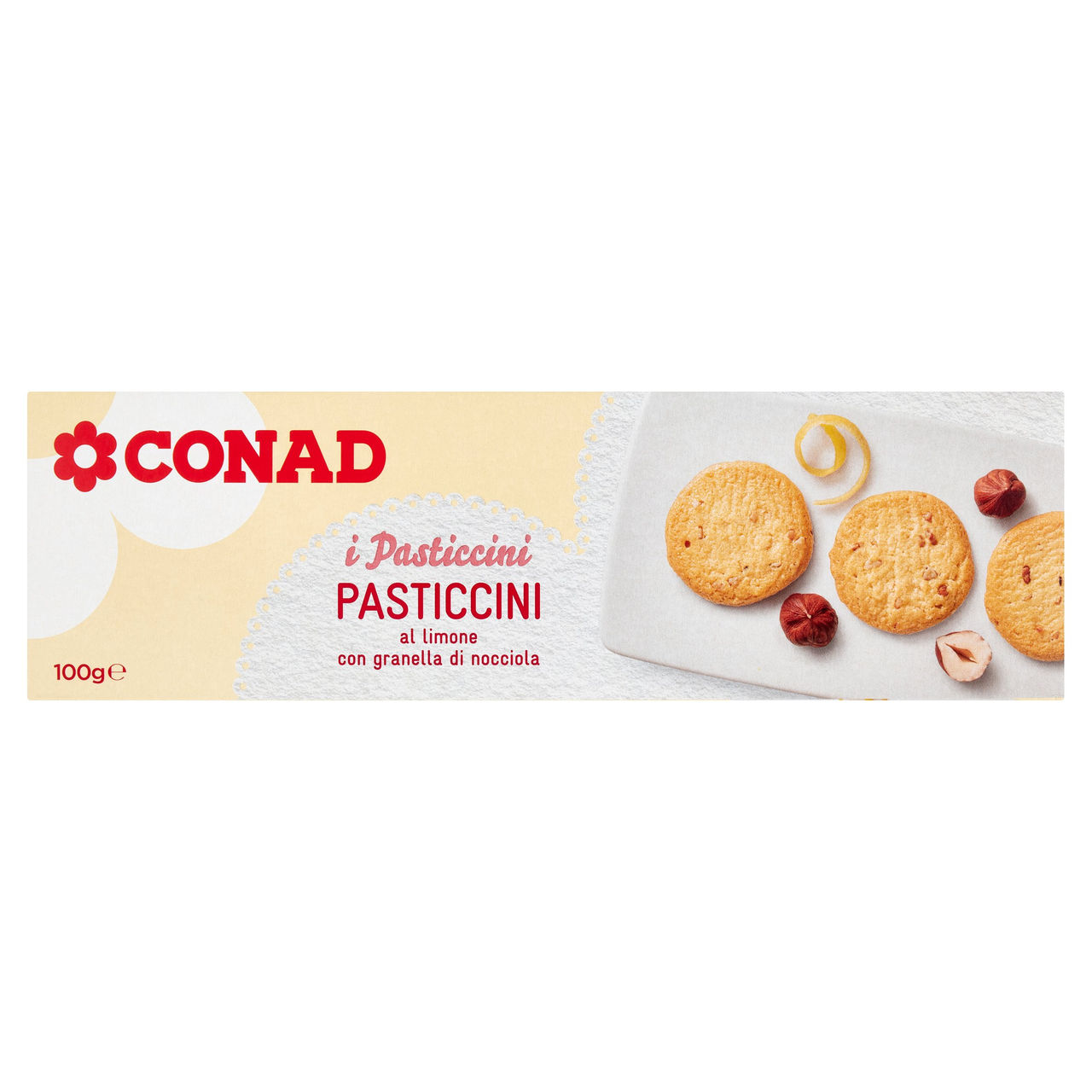 Pasticcini Limone e Granella Nocciole Conad online
