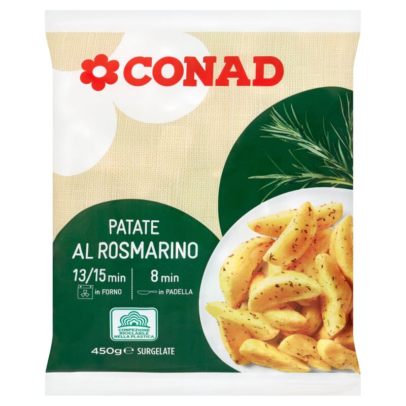 Patate al rosmarino surgelate delizie dal sole