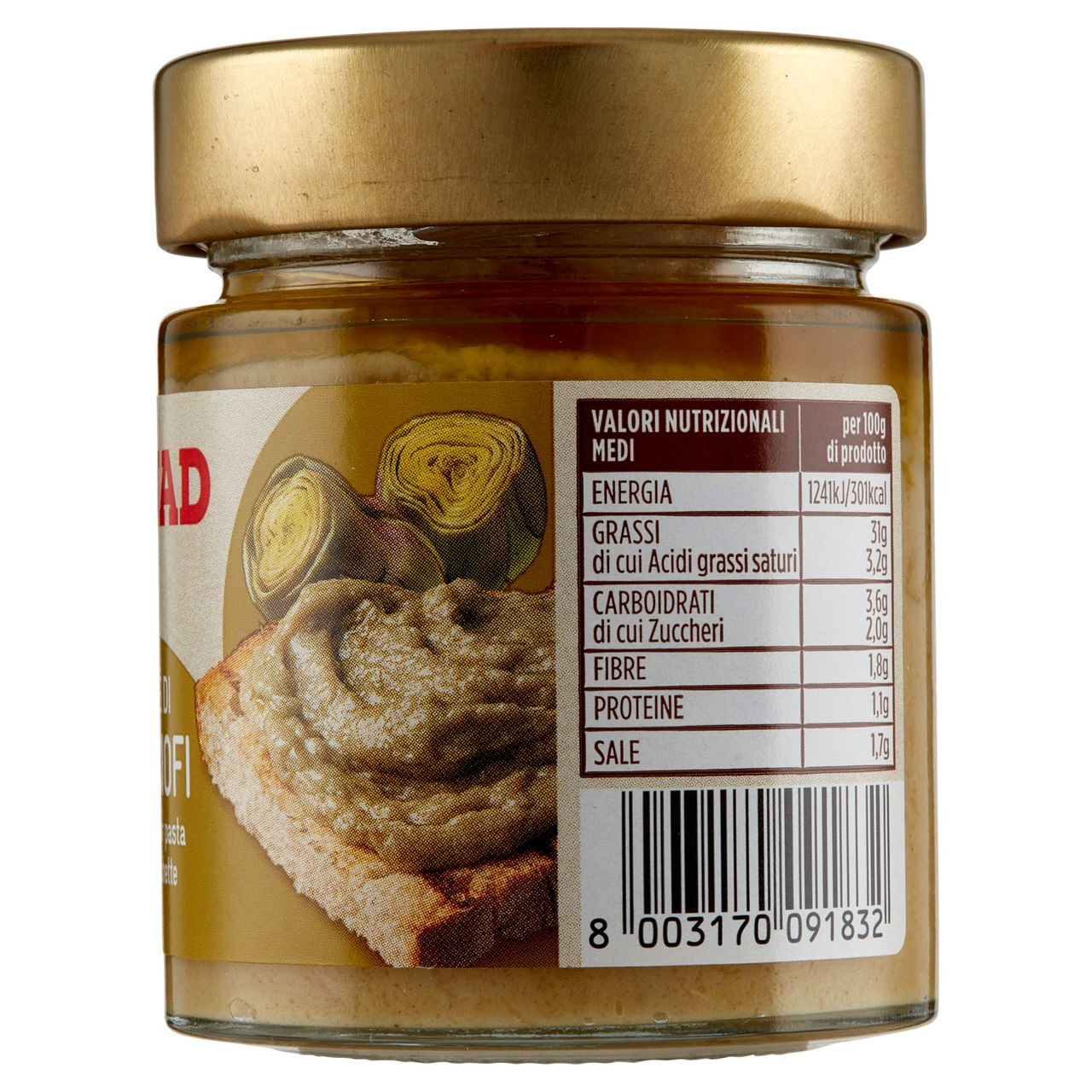 CONAD Patè di Carciofi 130 g