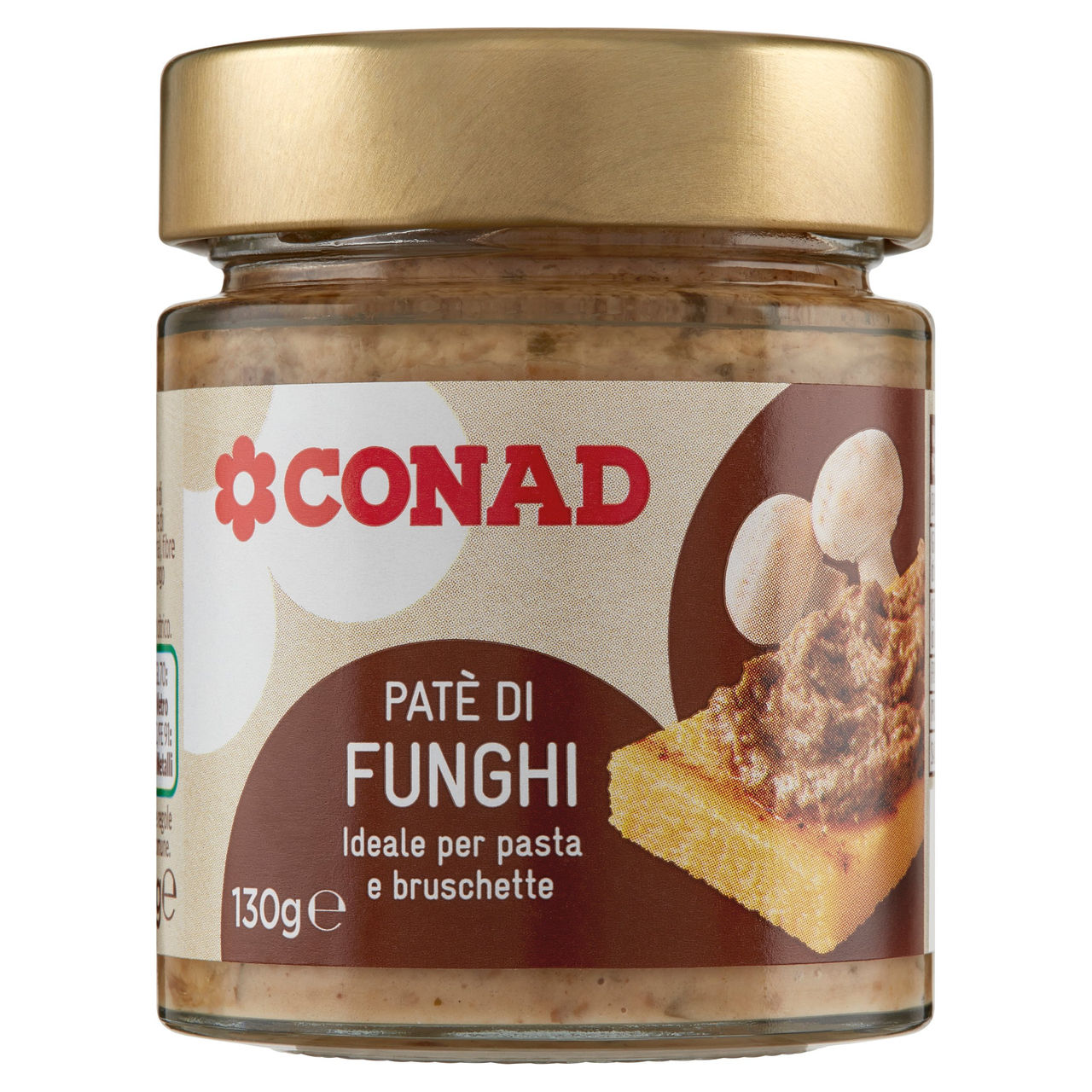 CONAD Patè di Funghi 130 g