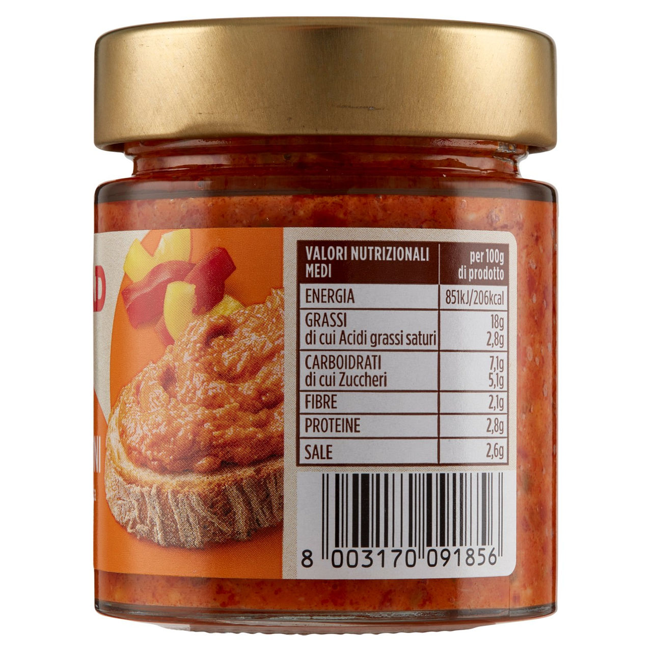 CONAD Patè di Peperoni 130 g