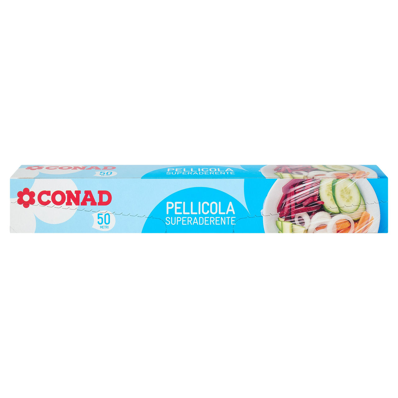 Pellicola Superaderente 50 metri Conad