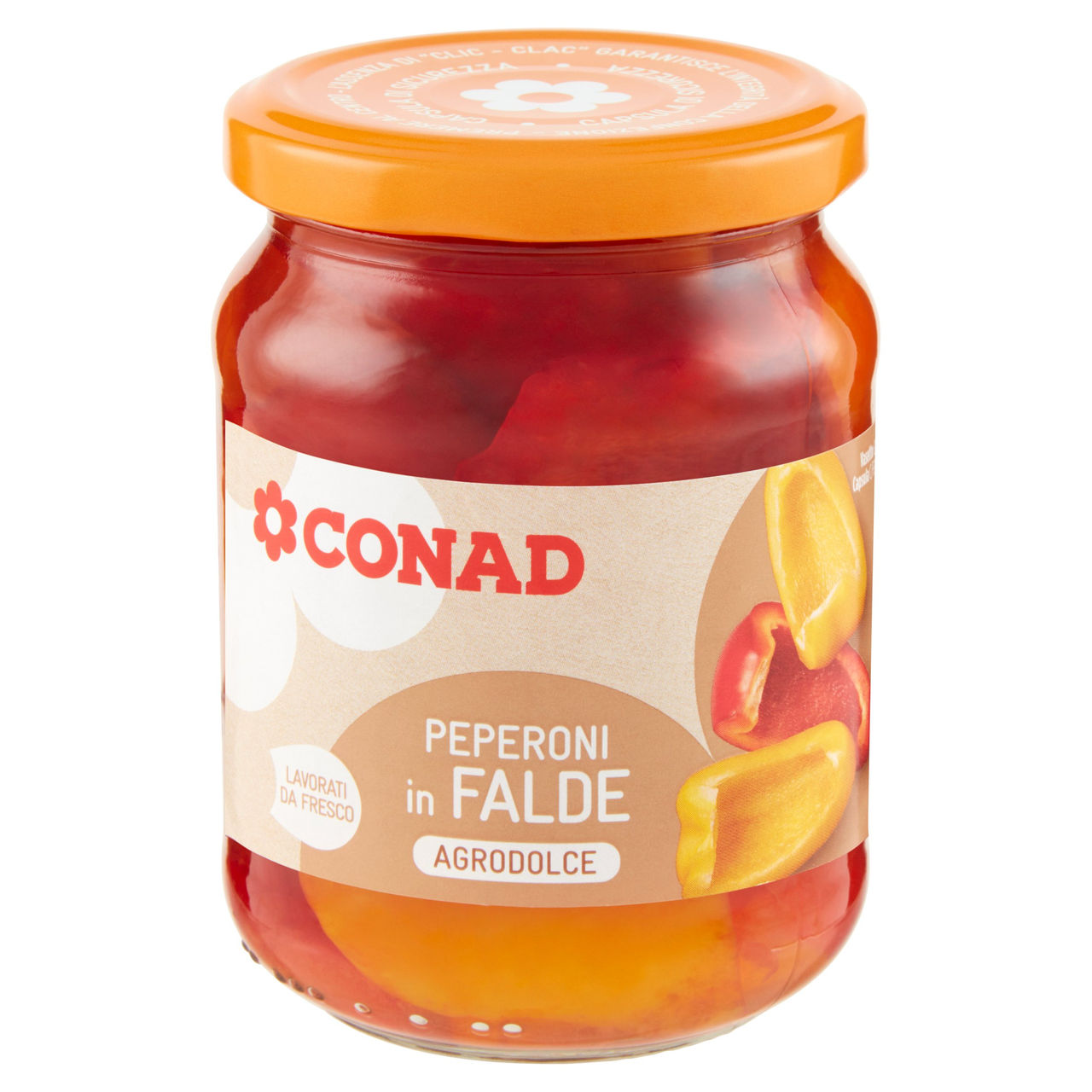 Peperoni in Falde Agrodolce 300 g Conad