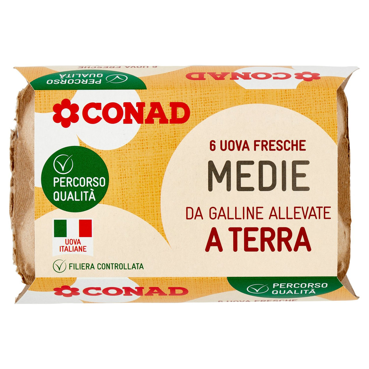 Uova Fresche Medie di Gallina x6 Conad online