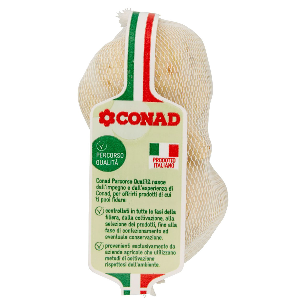 CONAD Percorso Qualità Aglio Bianco Secco Italia cal. 45/60 125 g