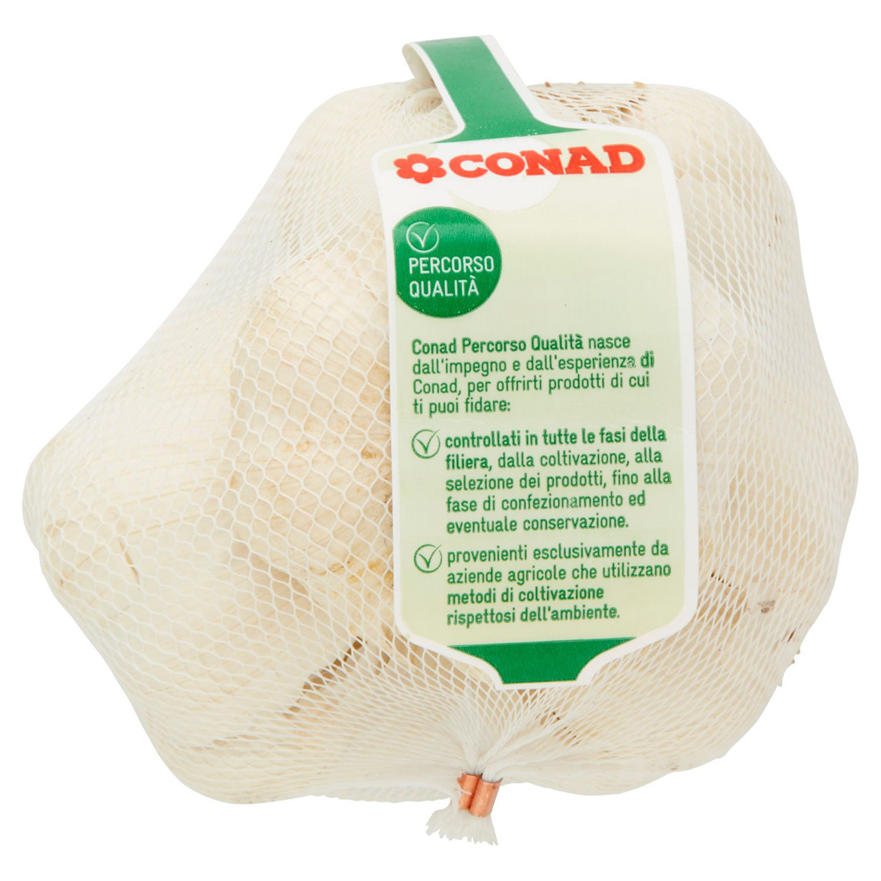 CONAD Percorso Qualità Aglio Bianco Secco Spagna cal. 45/60 300 g