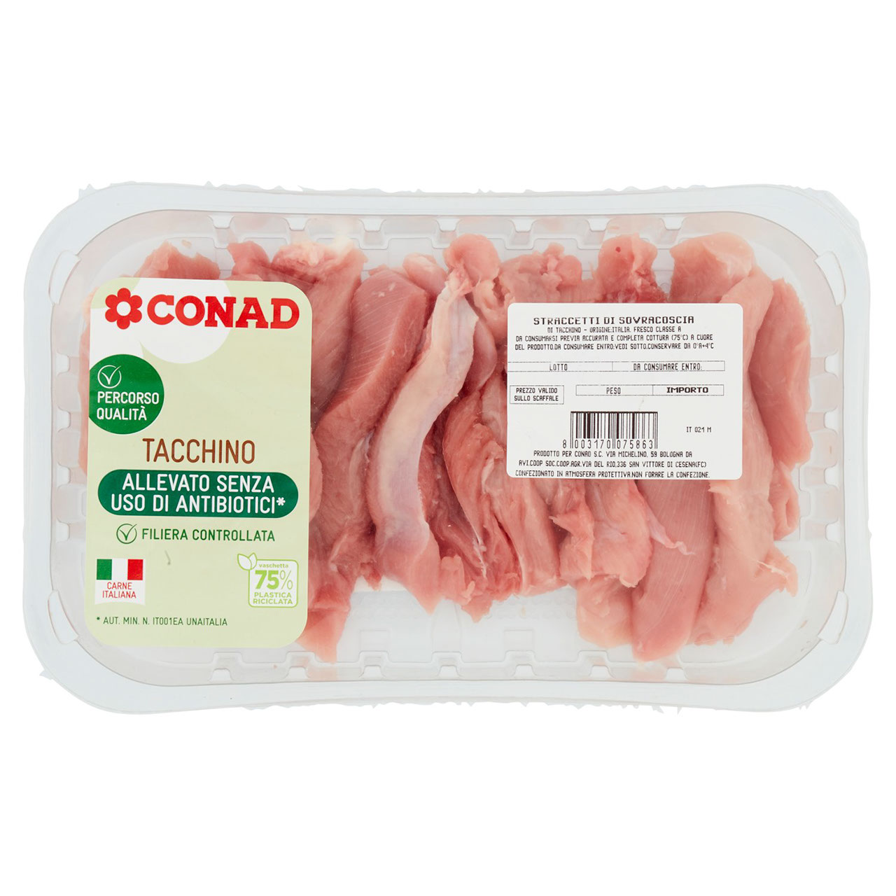 Straccetti di tacchino Conad in vendita online