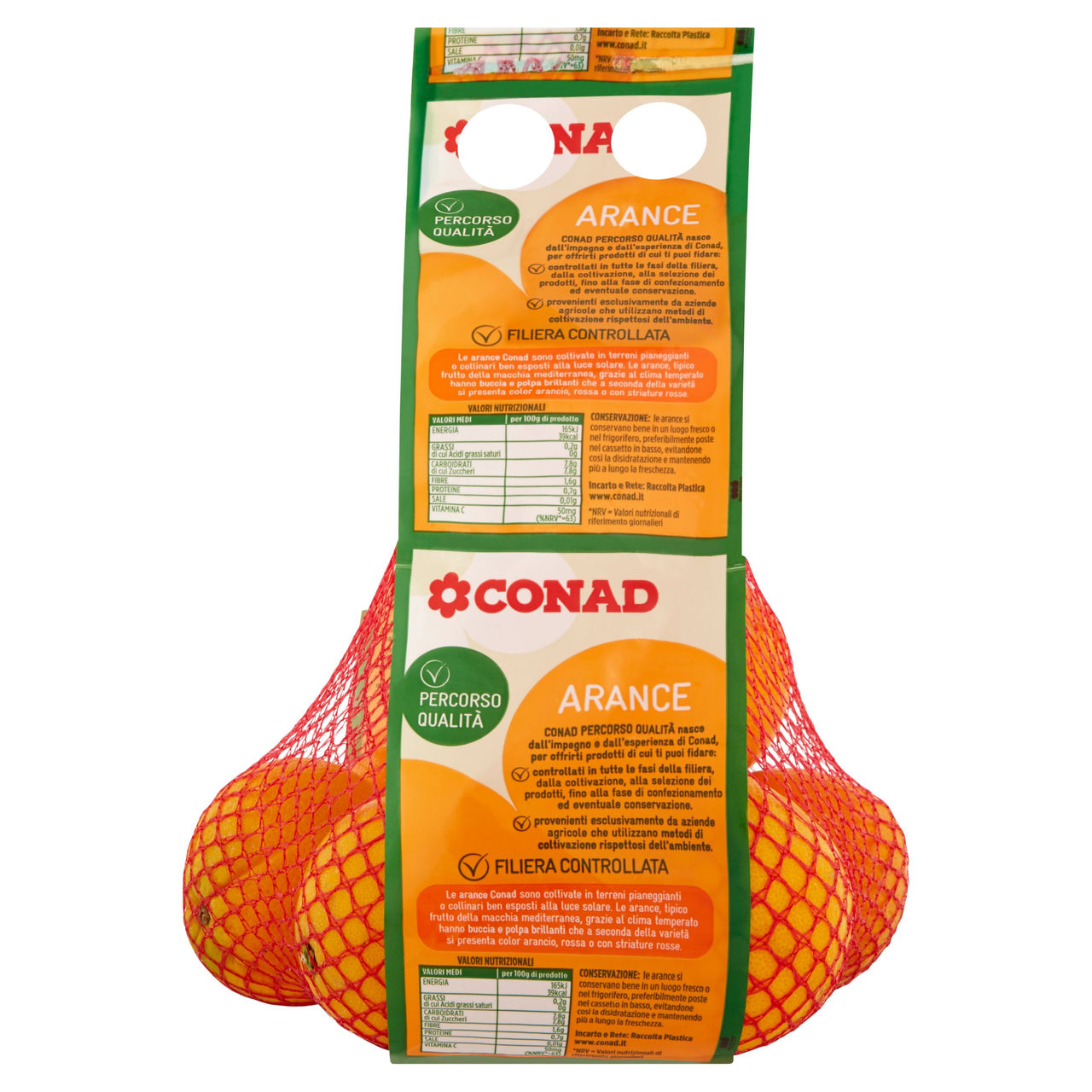 CONAD Percorso Qualità Arance Valencia Spagna cal. 7 1,5 kg