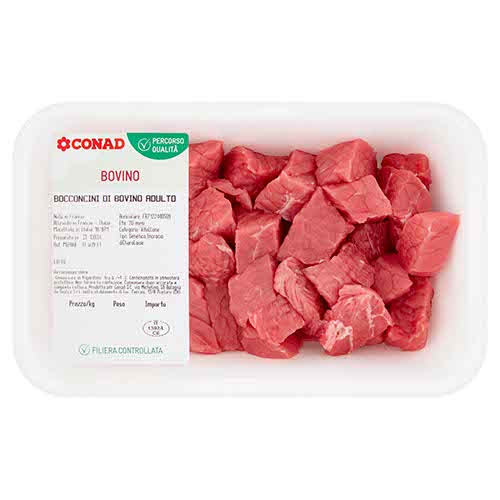 CONAD Percorso Qualità Bocconcini di Bovino Adulto