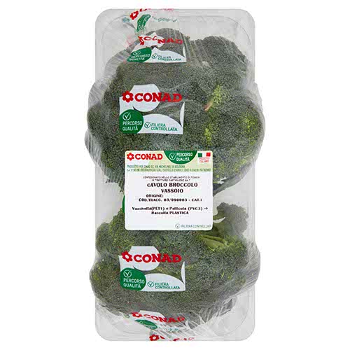 CONAD Percorso Qualità Cavolo Broccolo Vassoio Italia