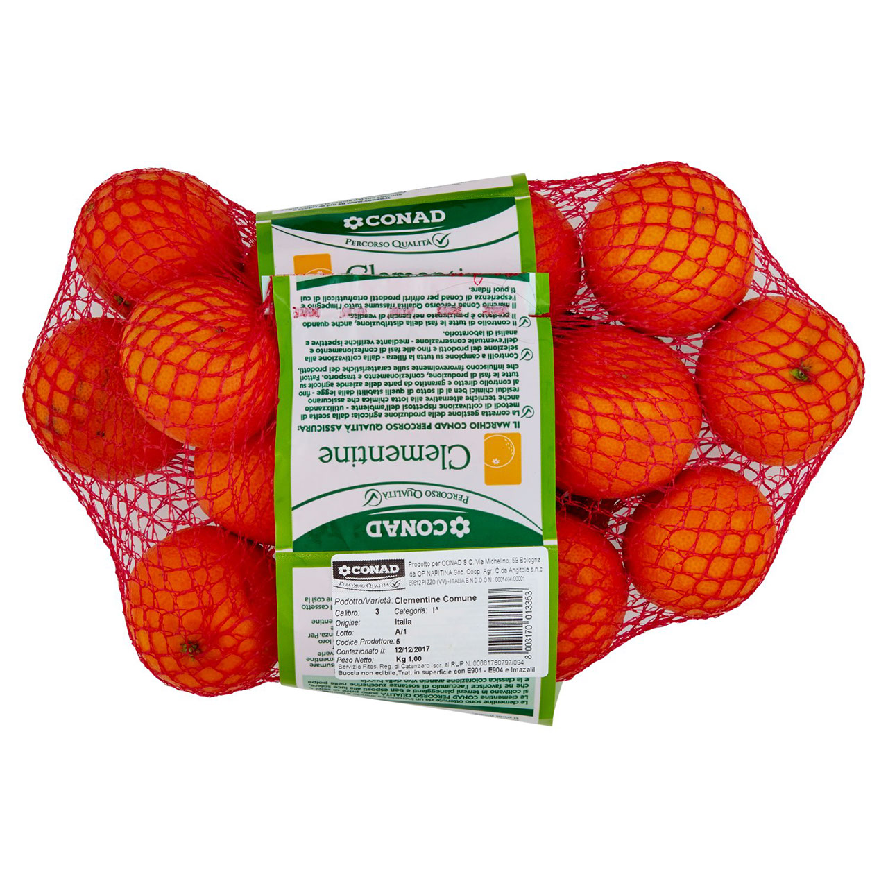 CONAD Percorso Qualità Clementine Italia cal. 3 1 kg