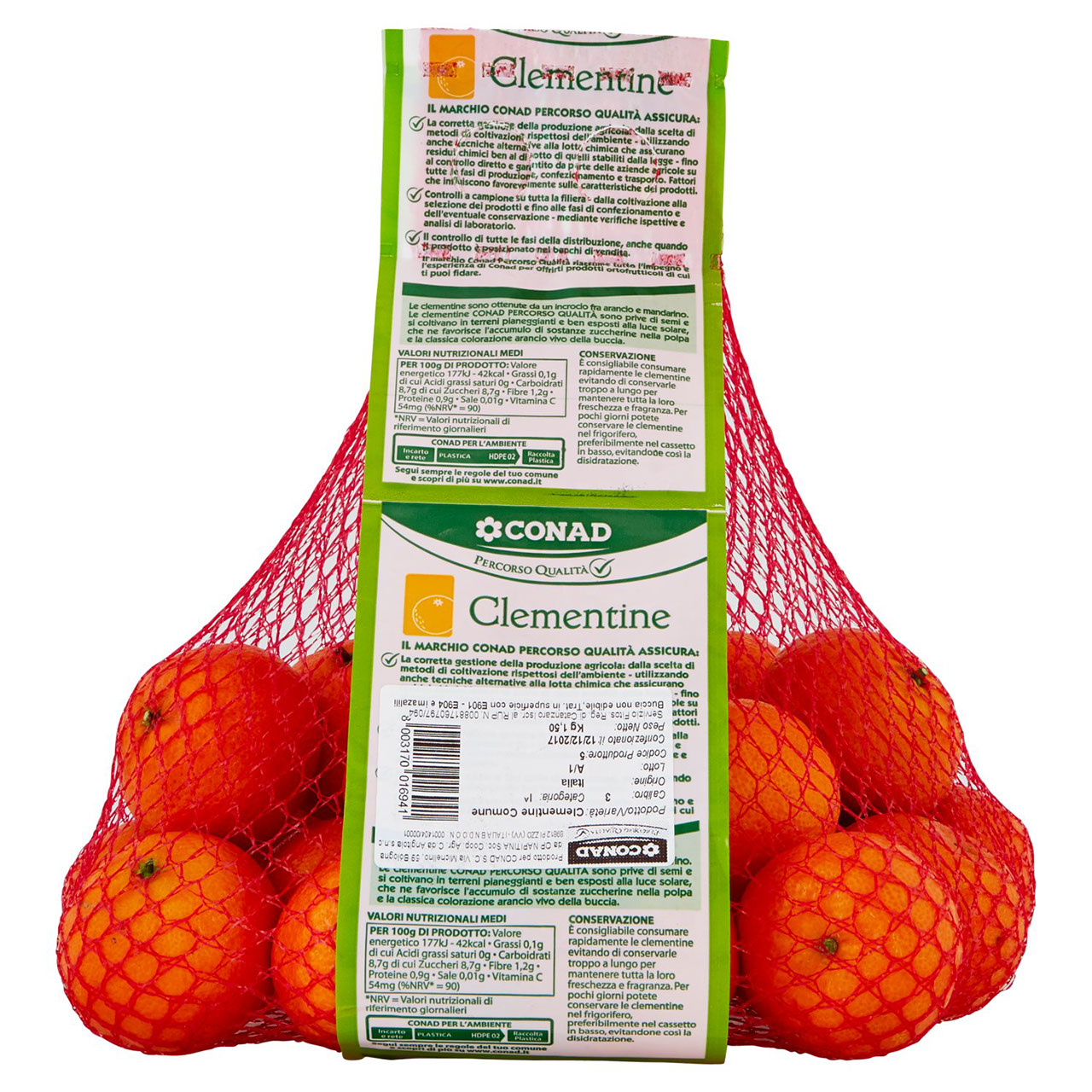 CONAD Percorso Qualità Clementine Italia cal. 3 1,5 kg