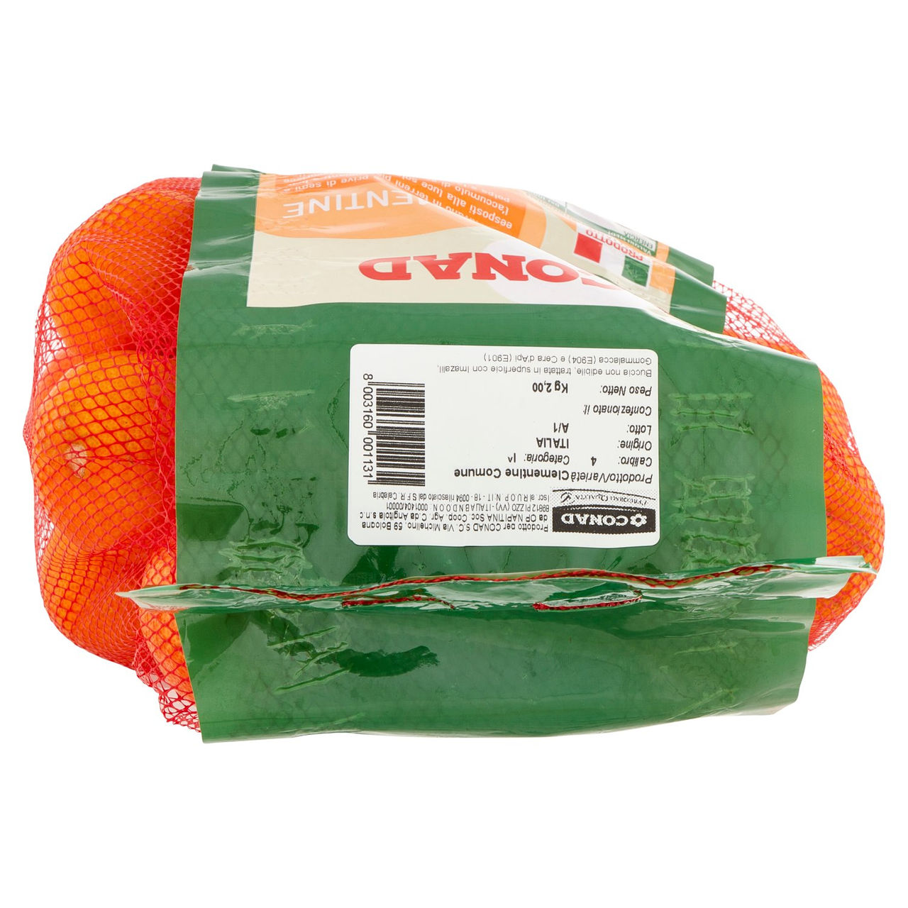 CONAD Percorso Qualità Clementine Italia cal. 4 2 kg