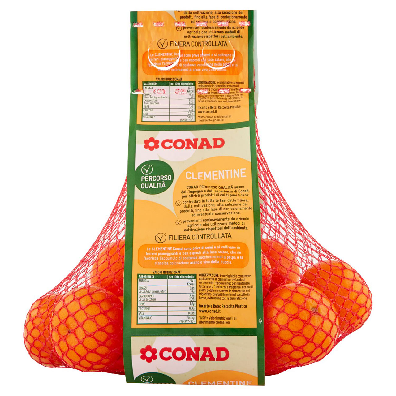 CONAD Percorso Qualità Clementine Spagna cal. 3 (54-64mm) 1,5 kg