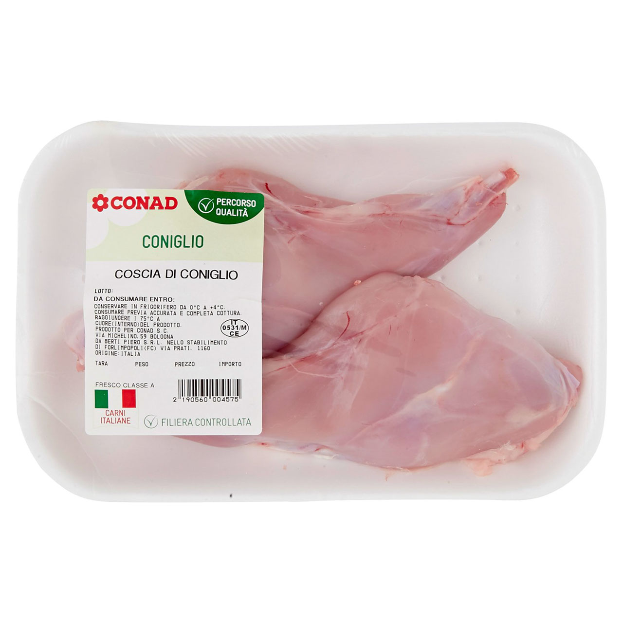 CONAD Percorso Qualità Coscia di Coniglio