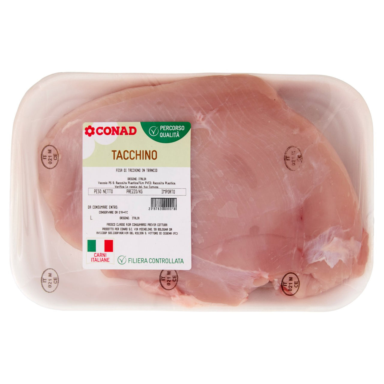 CONAD Percorso Qualità Fesa di Tacchino in Trancio