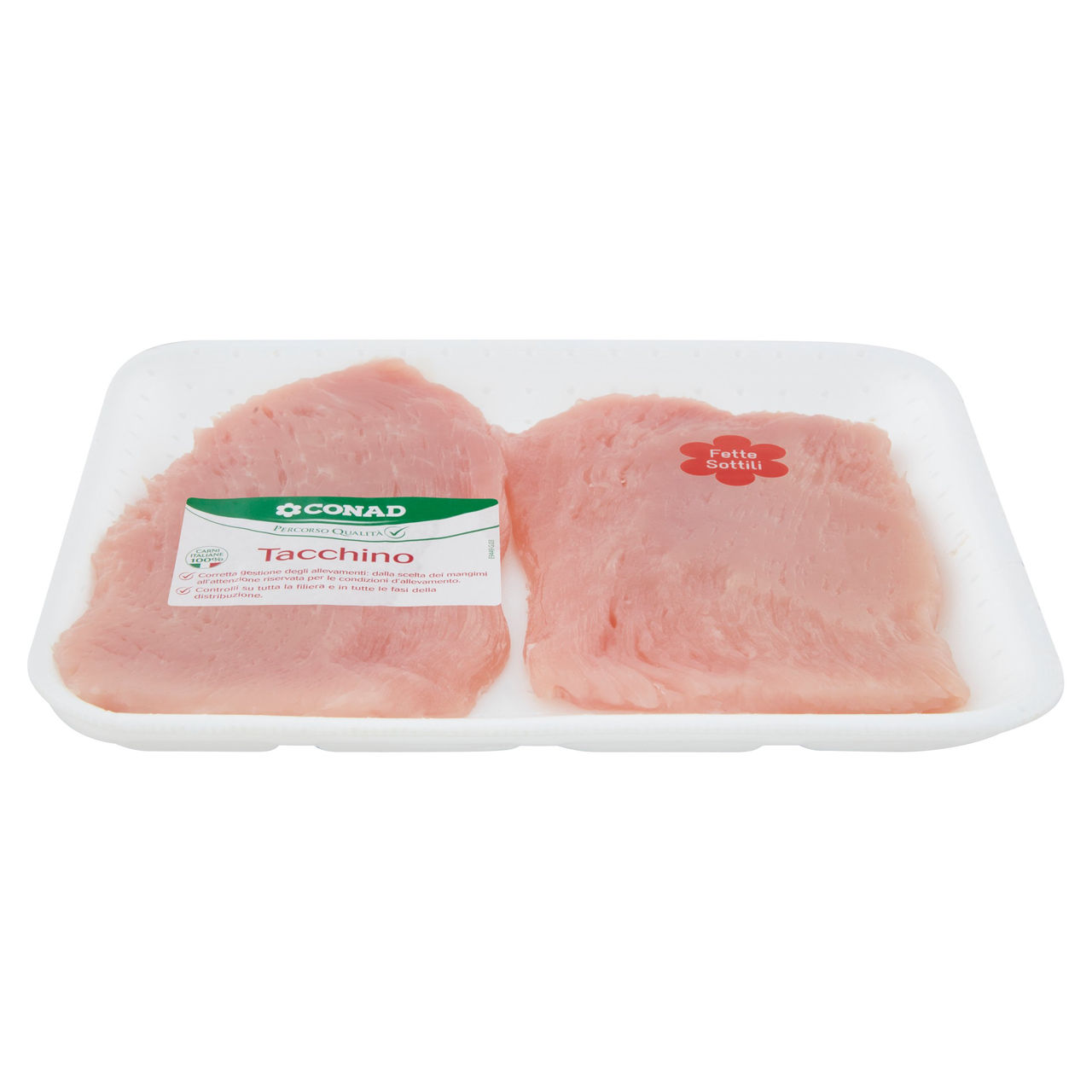 CONAD Percorso Qualità Fesa Tacchino Fette Sottili