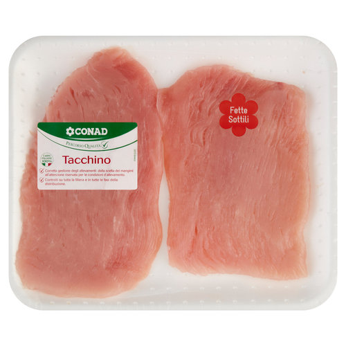 CONAD Percorso Qualità Fesa Tacchino Fette Sottili