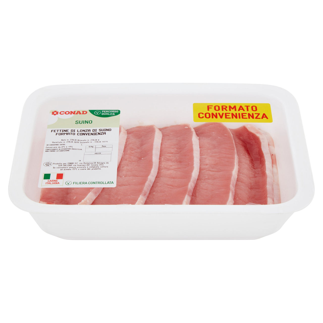 Fettine di Lonza di Suino Formato Convenienza Conad online