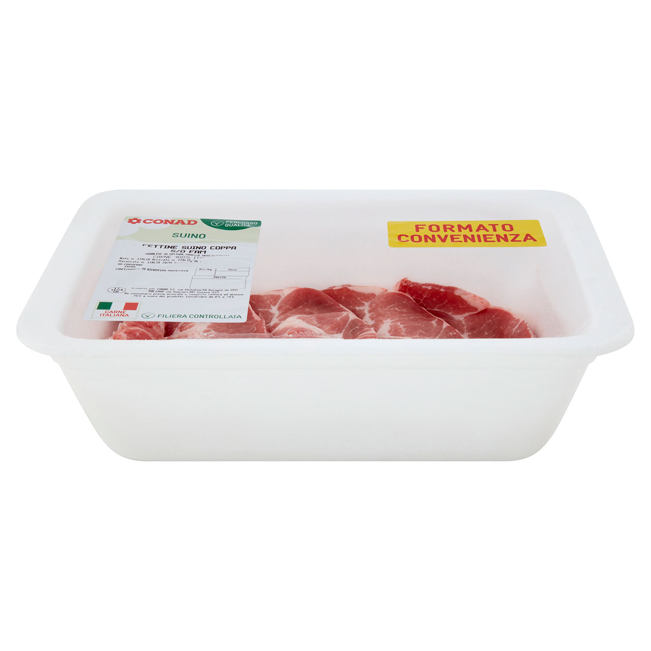 CONAD Percorso Qualità Fettine Suino Coppa s/o Formato convenienza